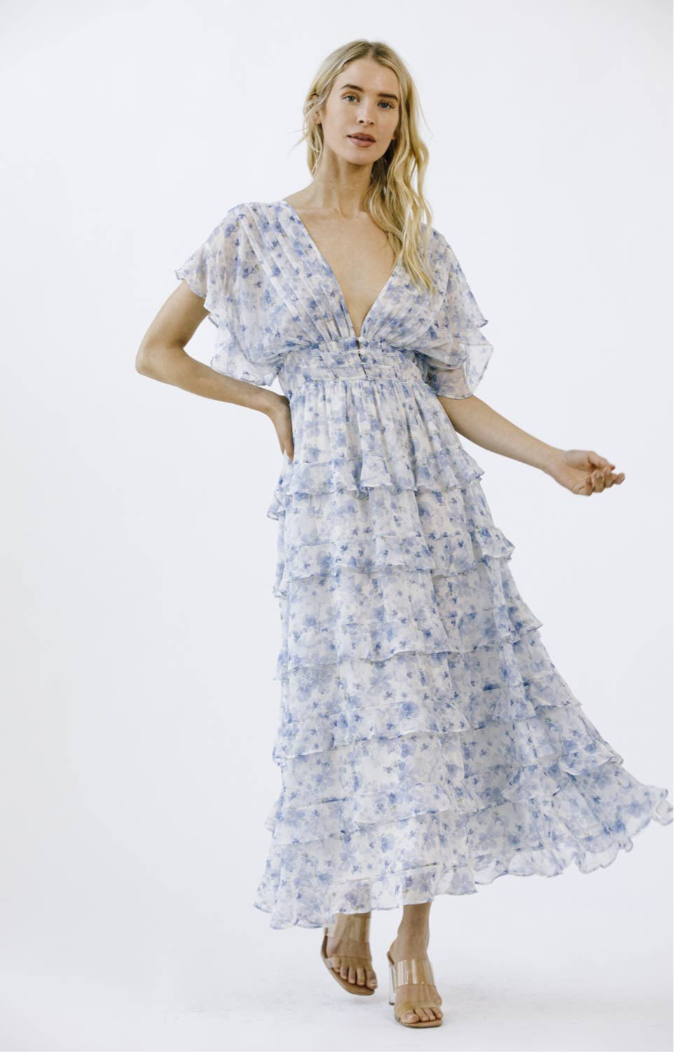 Enchanted Blossom Maxi Dress