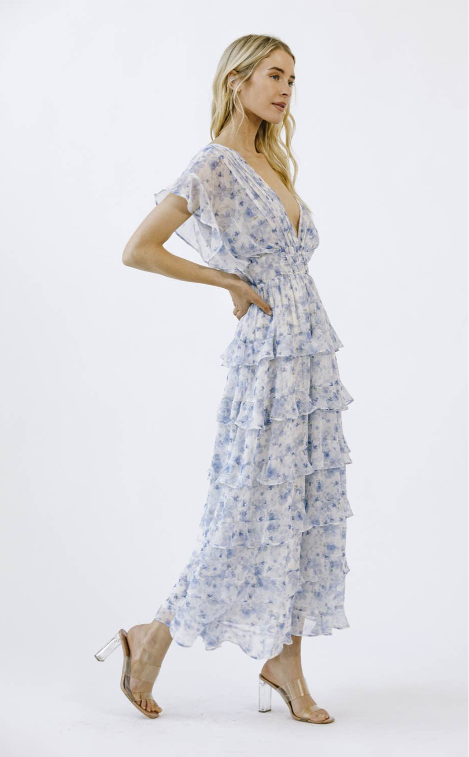 Enchanted Blossom Maxi Dress