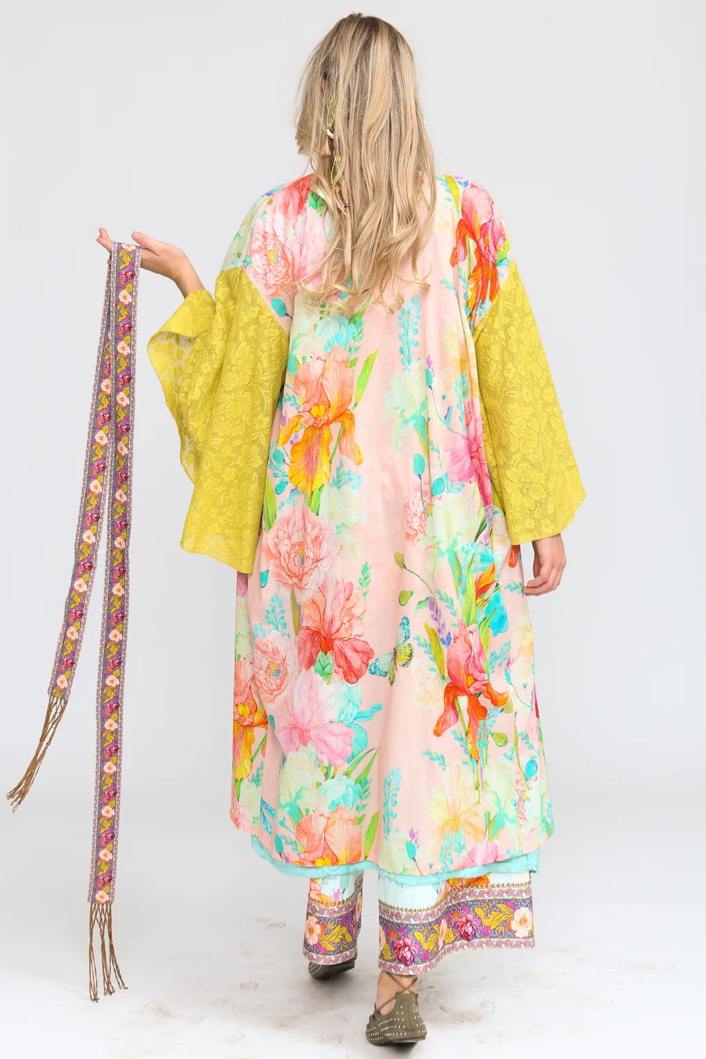 Turquoise Beauty Kimono