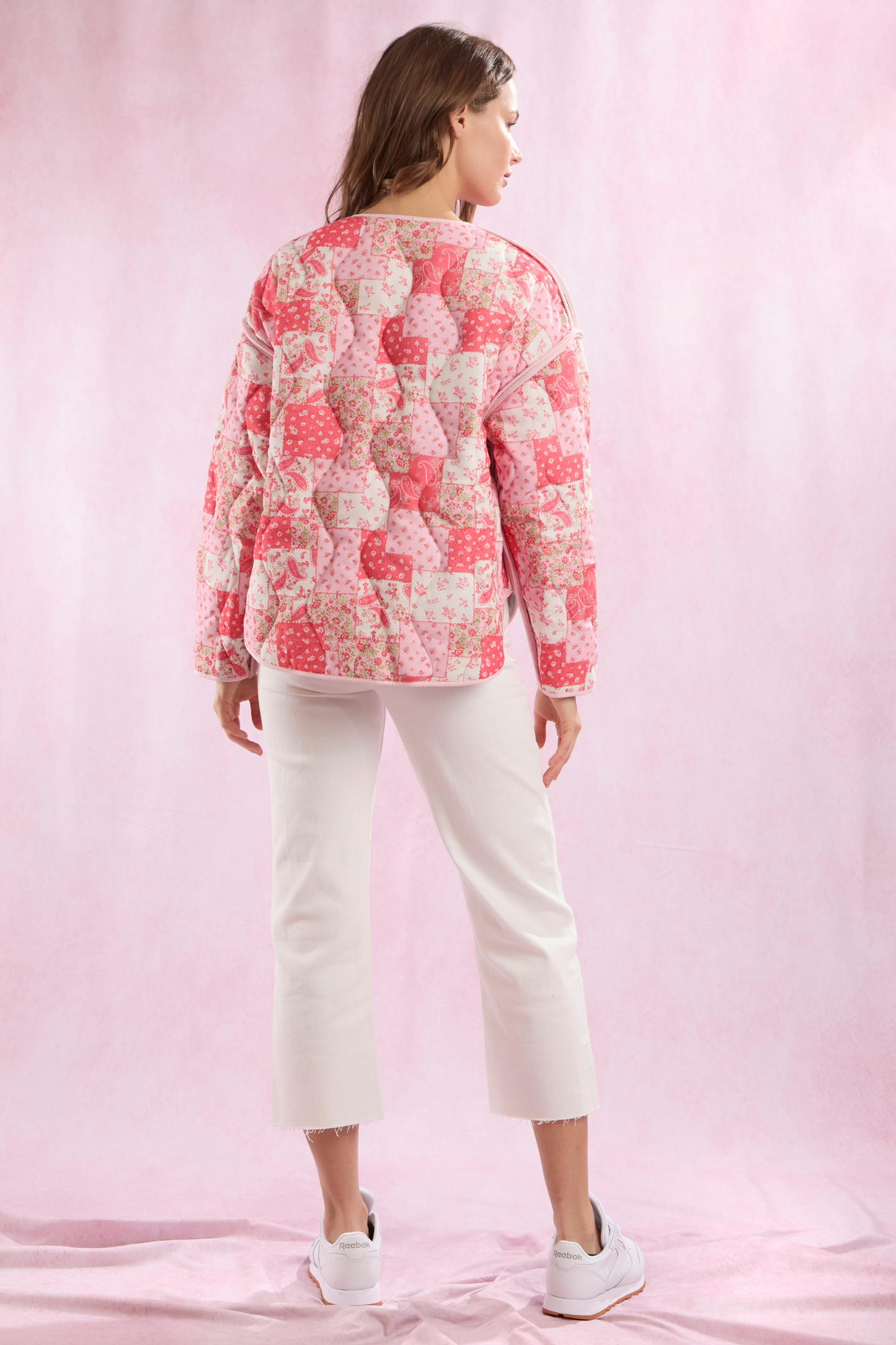 Reversible Quilted Tie Jacket