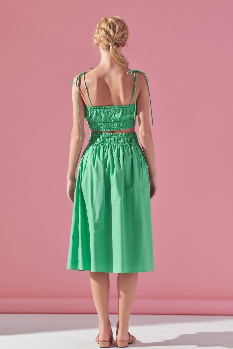 Green Goddess Two Piece Set