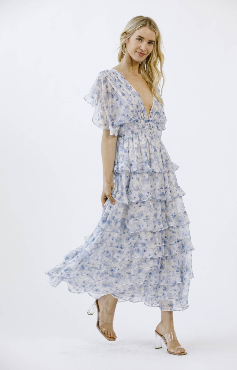 Enchanted Blossom Maxi Dress