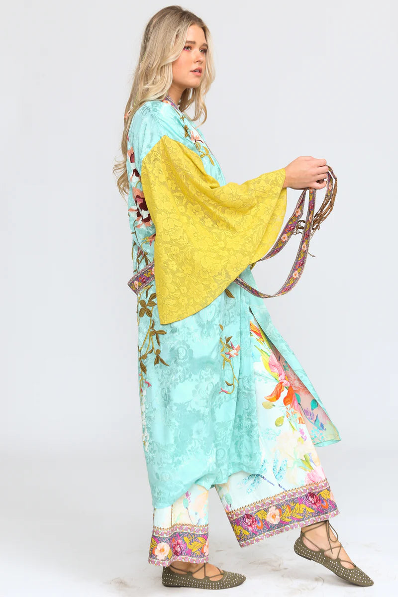 Turquoise Beauty Kimono