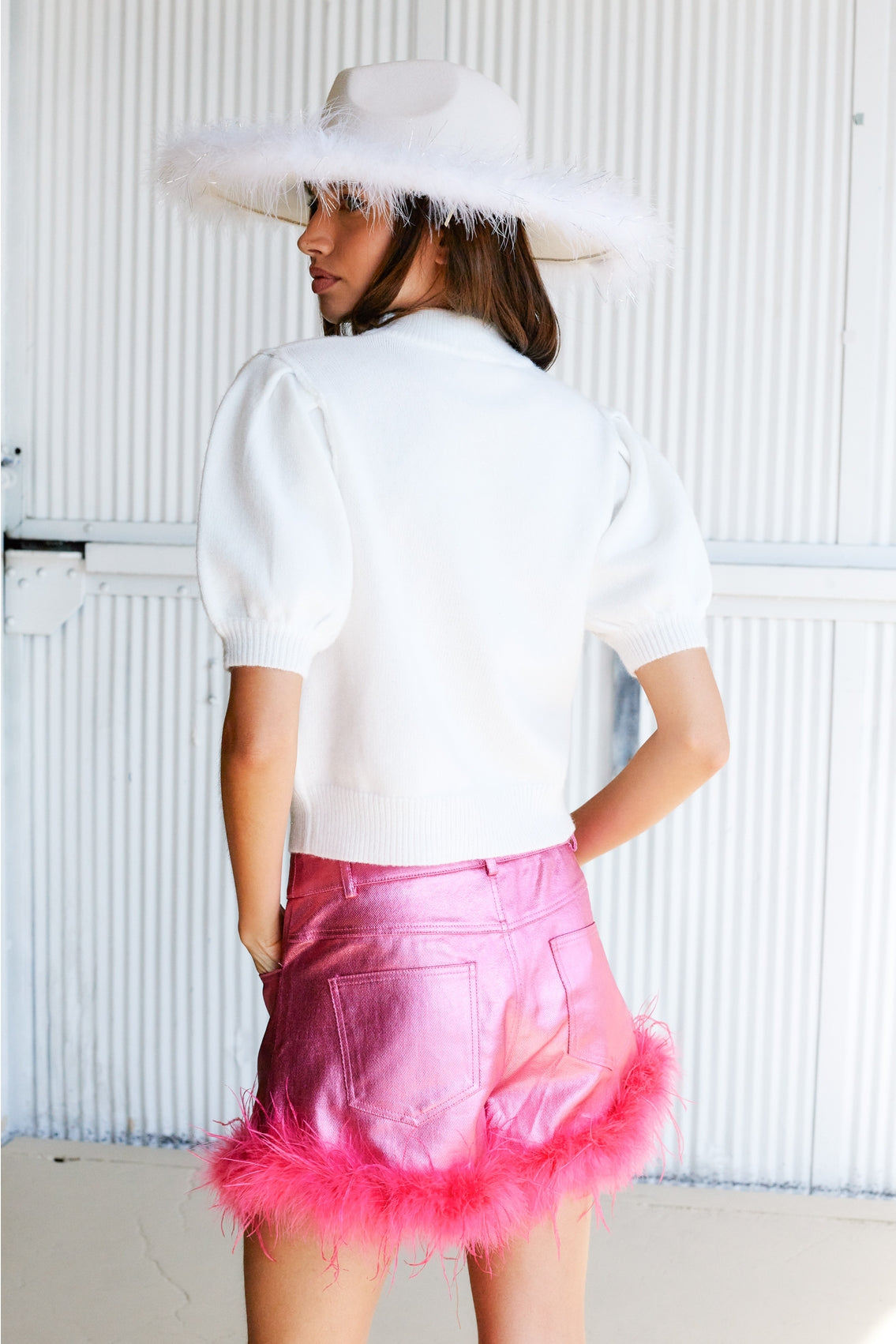 Babe Short Sleeve Sweater