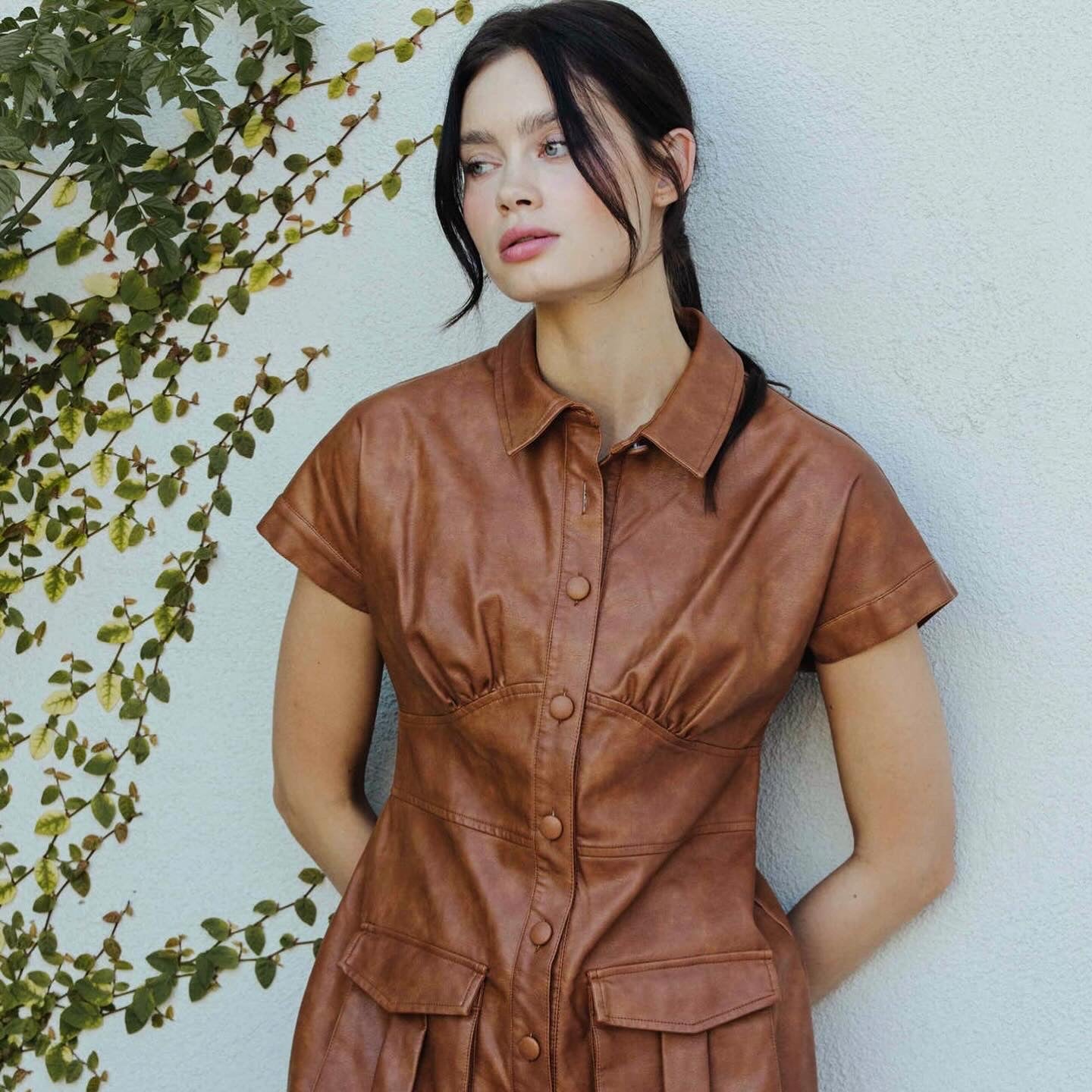 Cargo Pocket Mini Dress