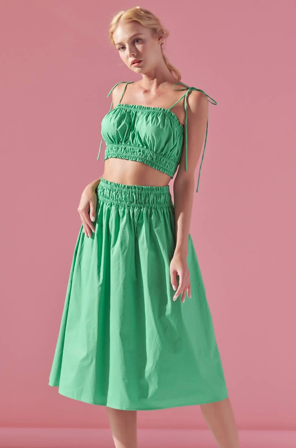 Green Goddess Two Piece Set
