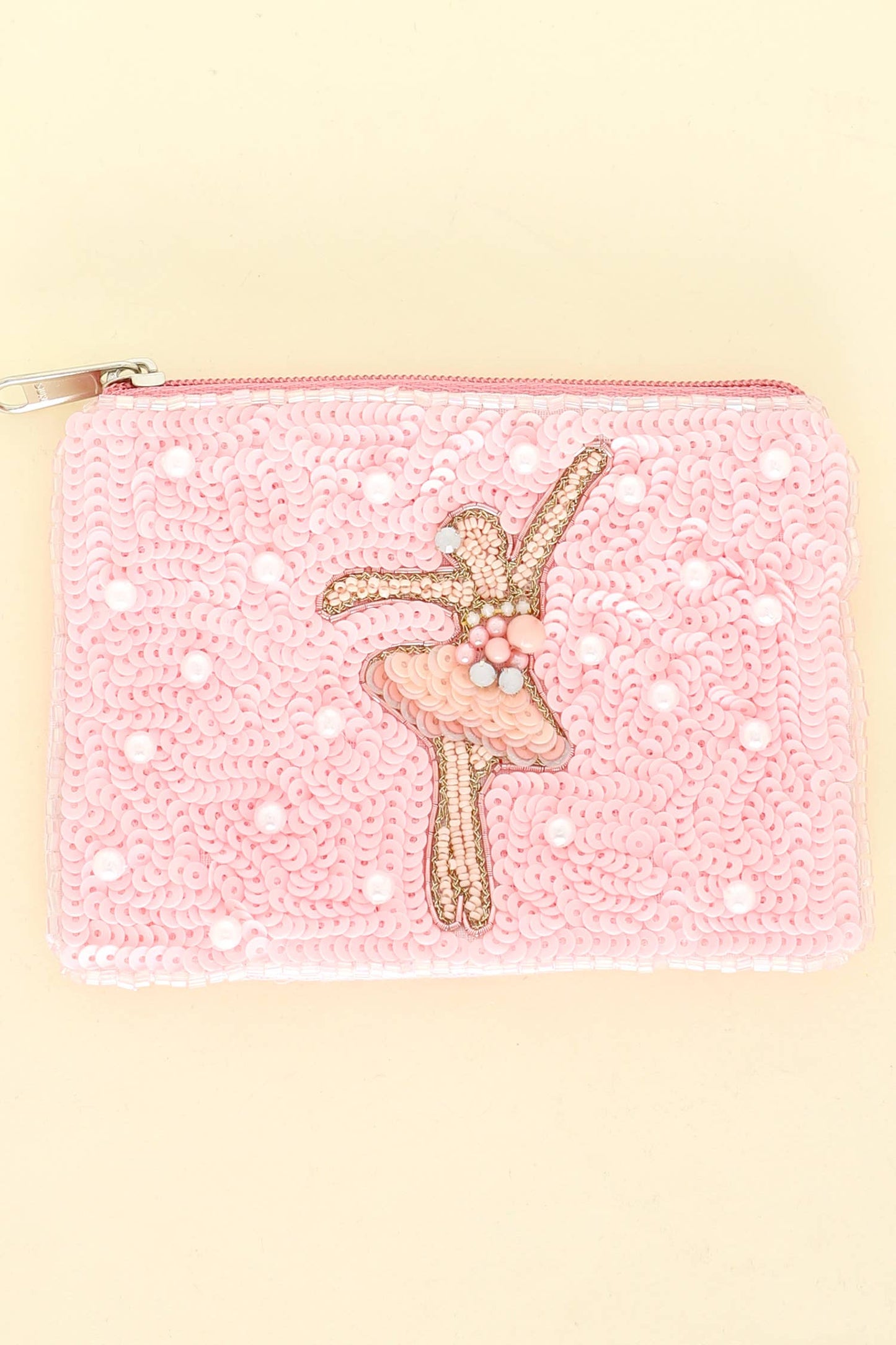 Ballet Dancer Sequins Coin Purse
