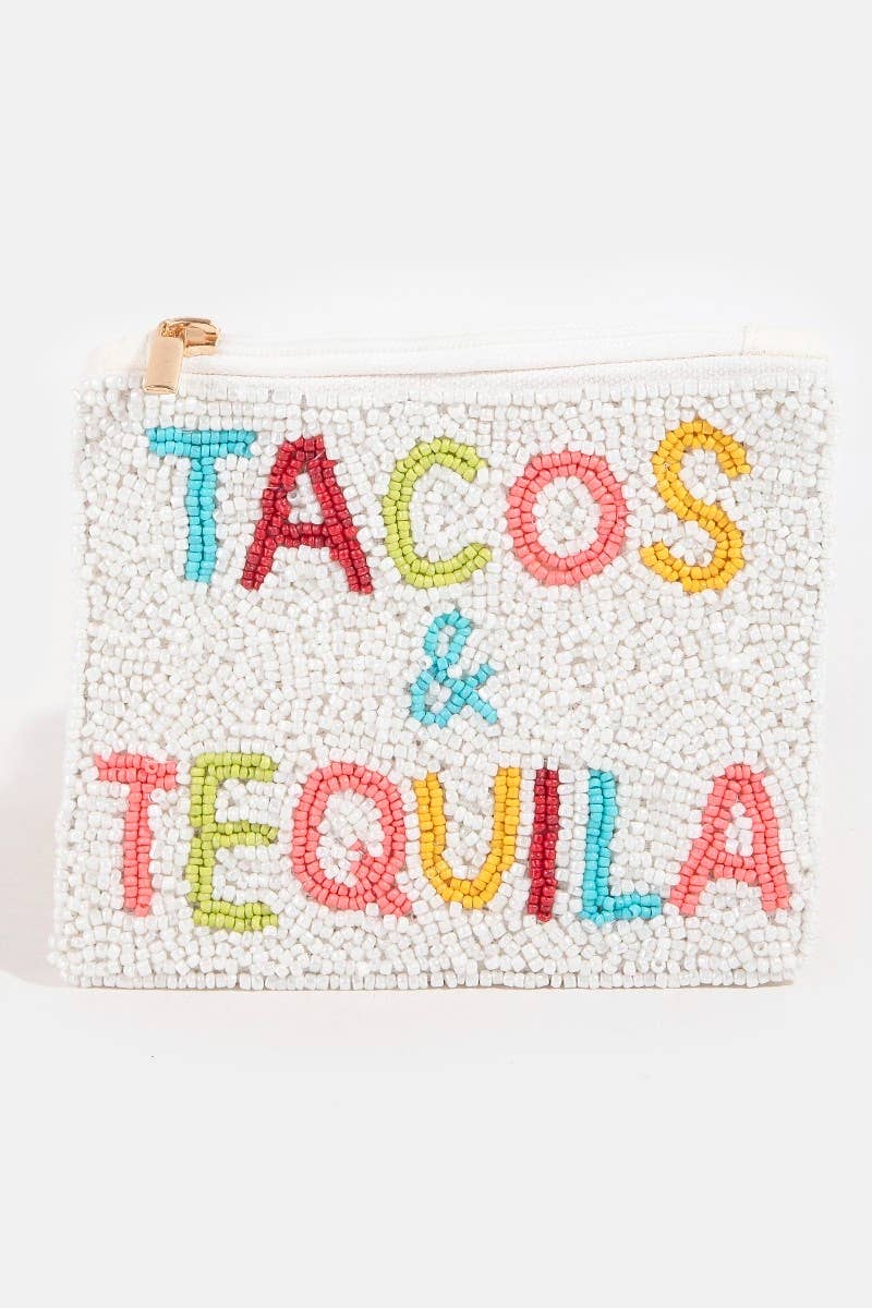 Tacos And Tequila Coin Purse