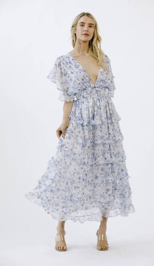 Enchanted Blossom Maxi Dress