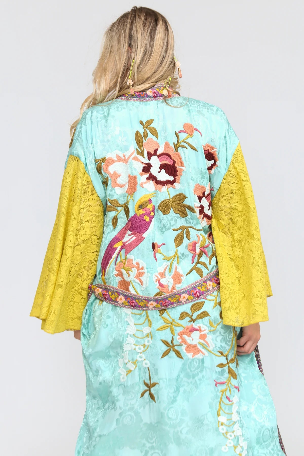 Turquoise Beauty Kimono