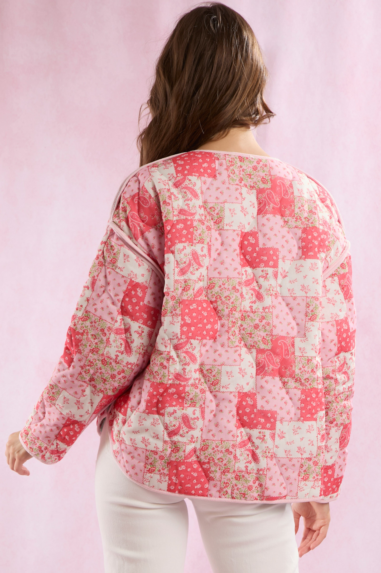 Reversible Quilted Tie Jacket