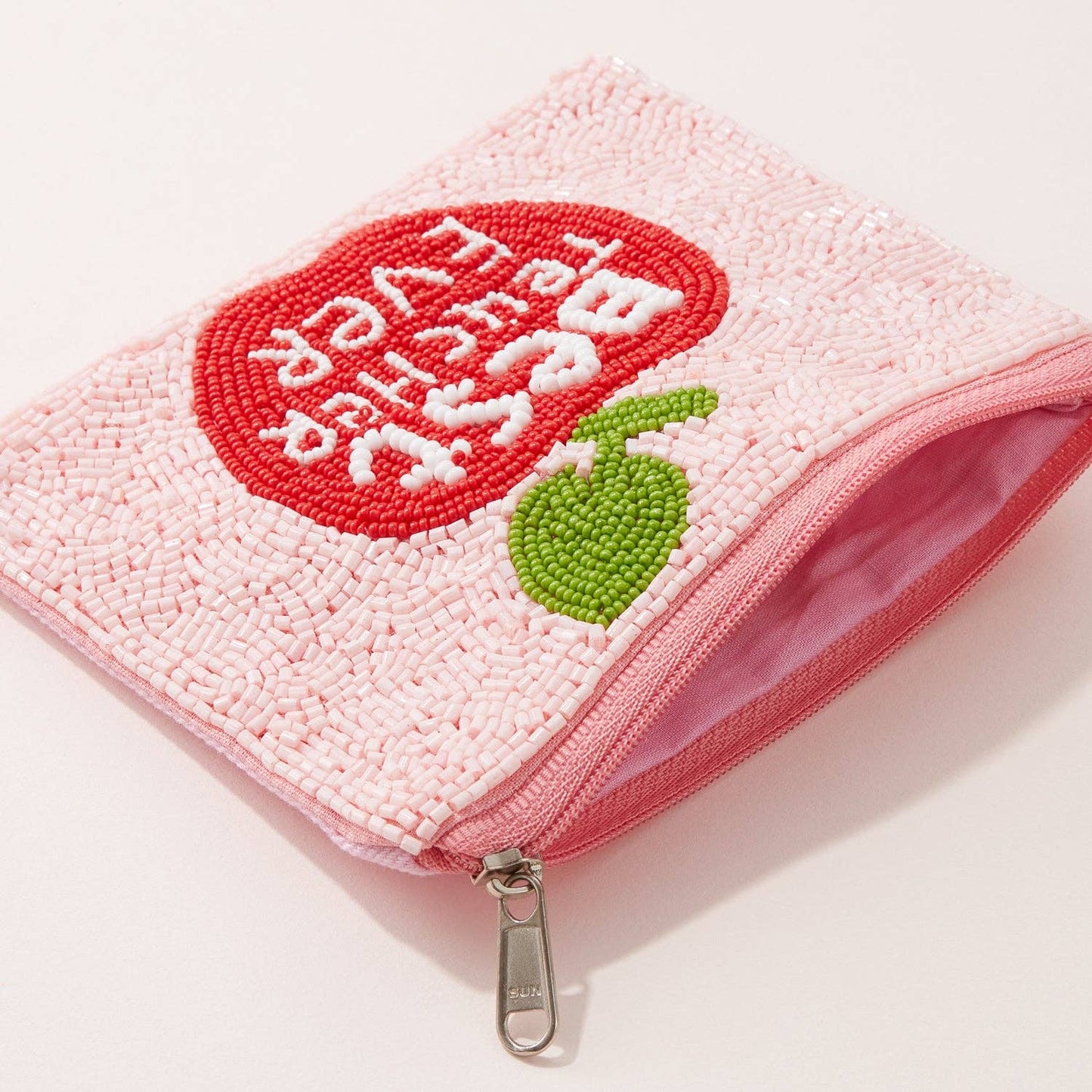 "Best Teacher Ever" Apple Coin Purse