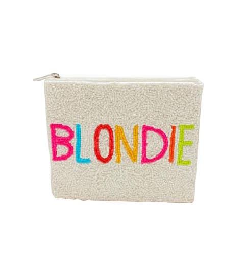 Blondie Beaded Coin Purse