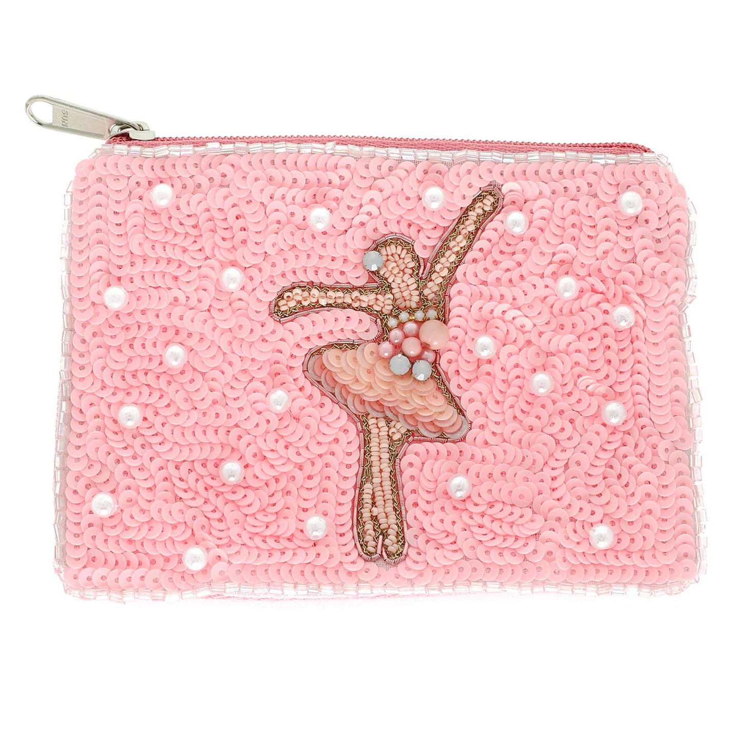 Ballet Dancer Sequins Coin Purse