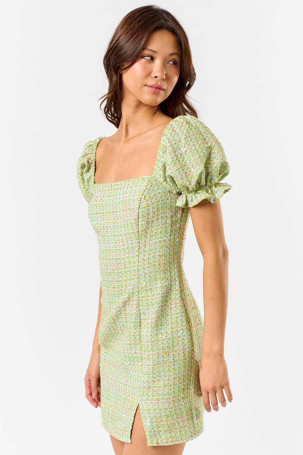Kiwi Mini Tweed Dress