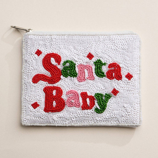 Santa Baby Holiday Coin Purse