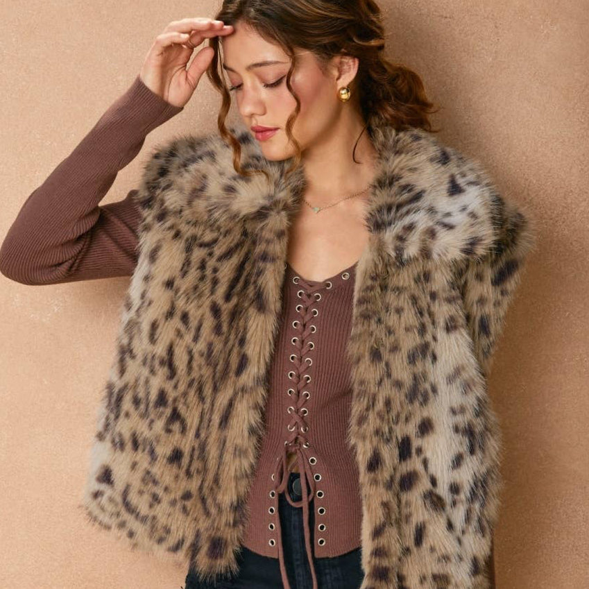 Faux Fur Vest