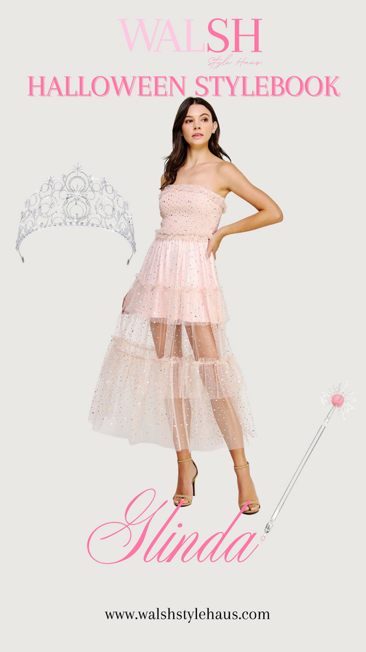 Amoura Tiered Sequin Ruffle Tulle Midi Dress