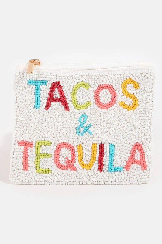 Tacos And Tequila Coin Purse