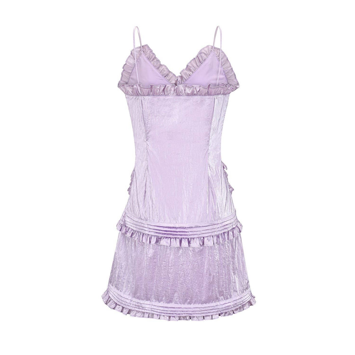 Lavender Shine Mini Dress