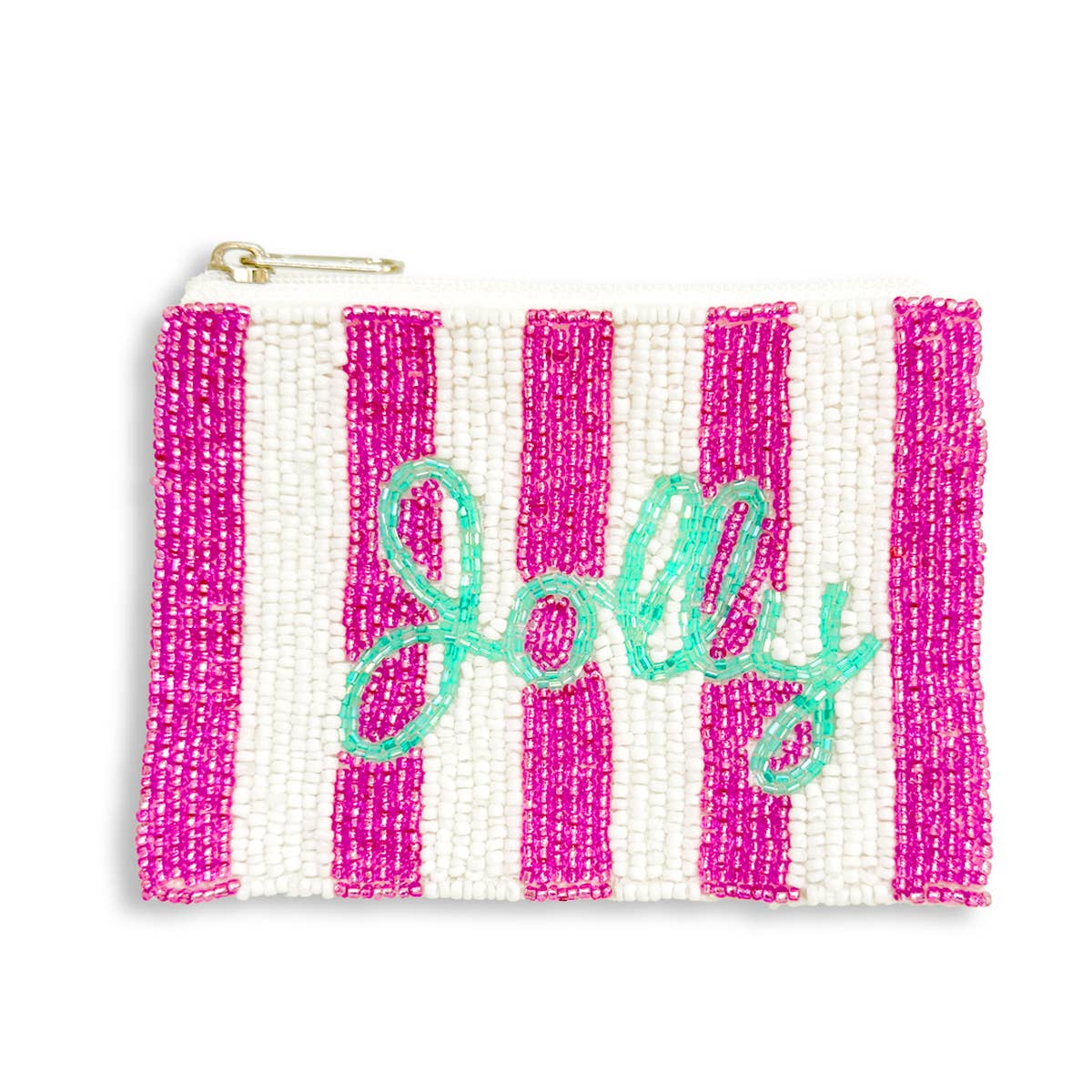 Jolly Beaded Coin Purse